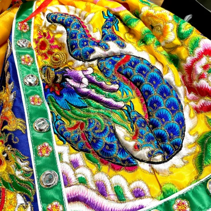 精繡凸棉神衣