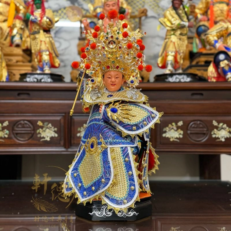藍色 手工太子戰甲