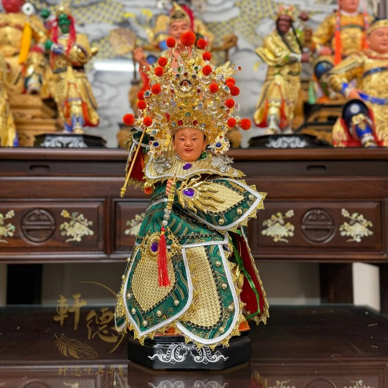 綠色 手工太子戰甲
