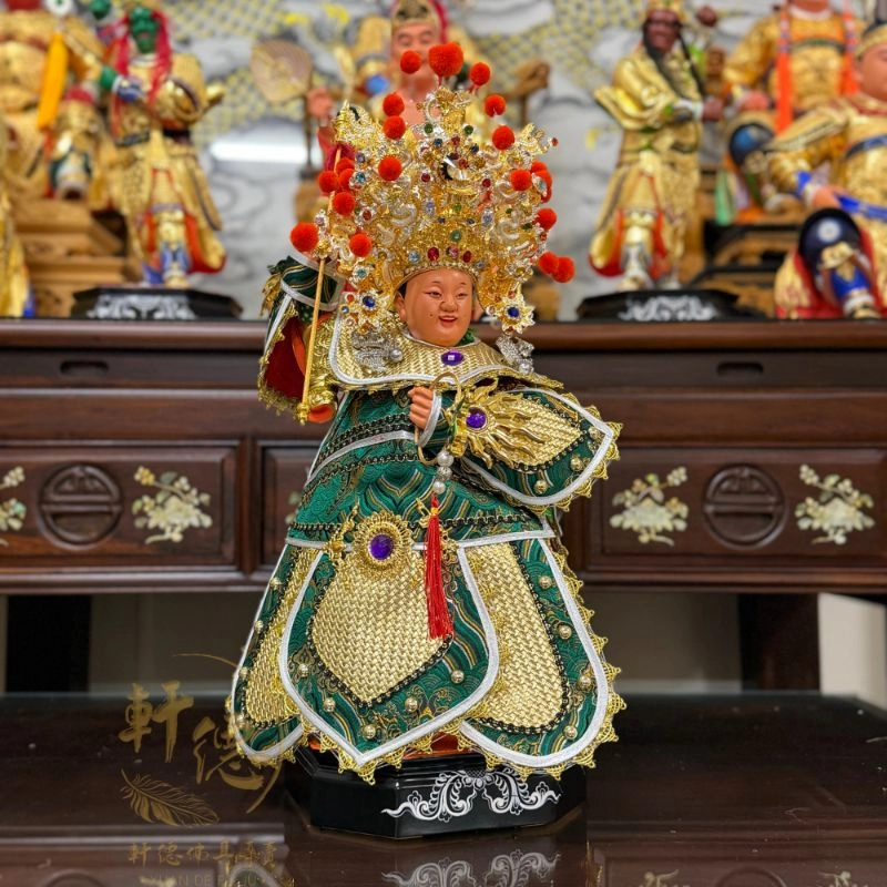 綠色 手工太子戰甲