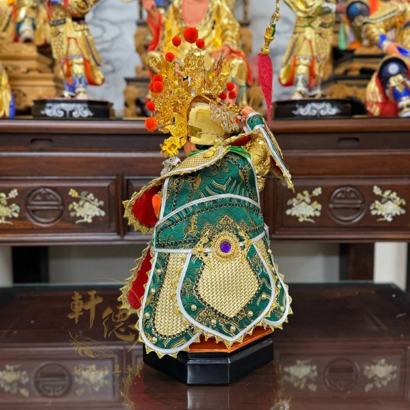 綠色 手工太子戰甲