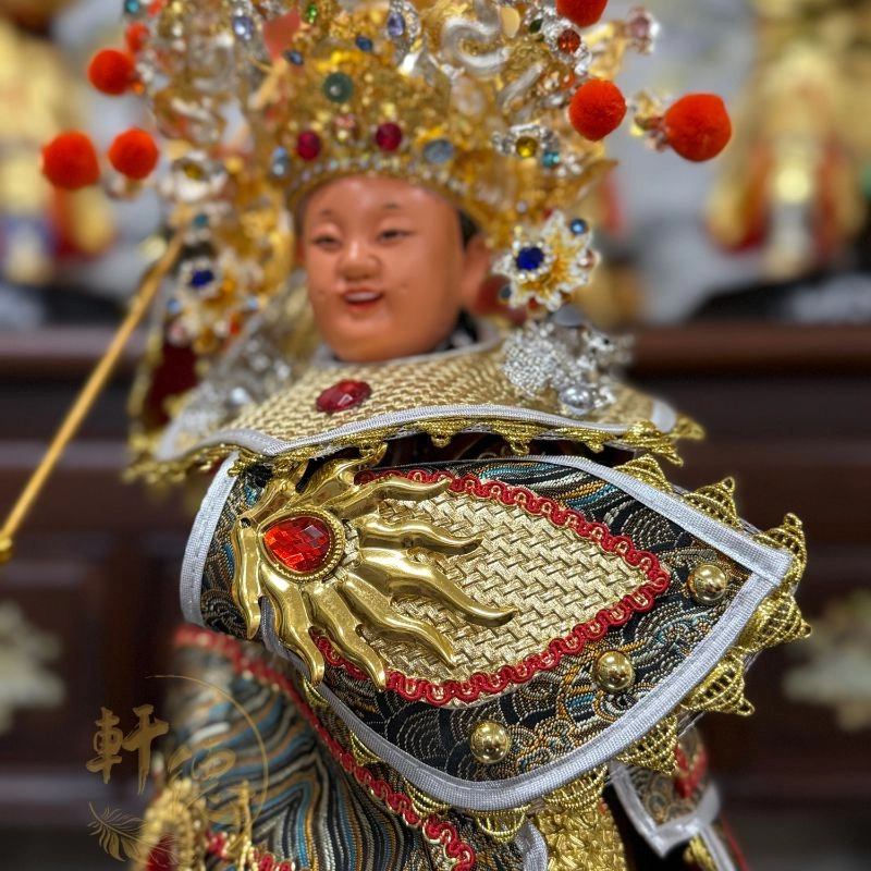 黑色 手工太子戰甲