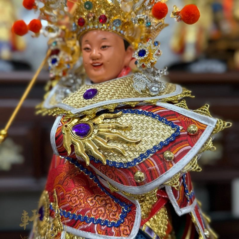 紅色 手工太子戰甲
