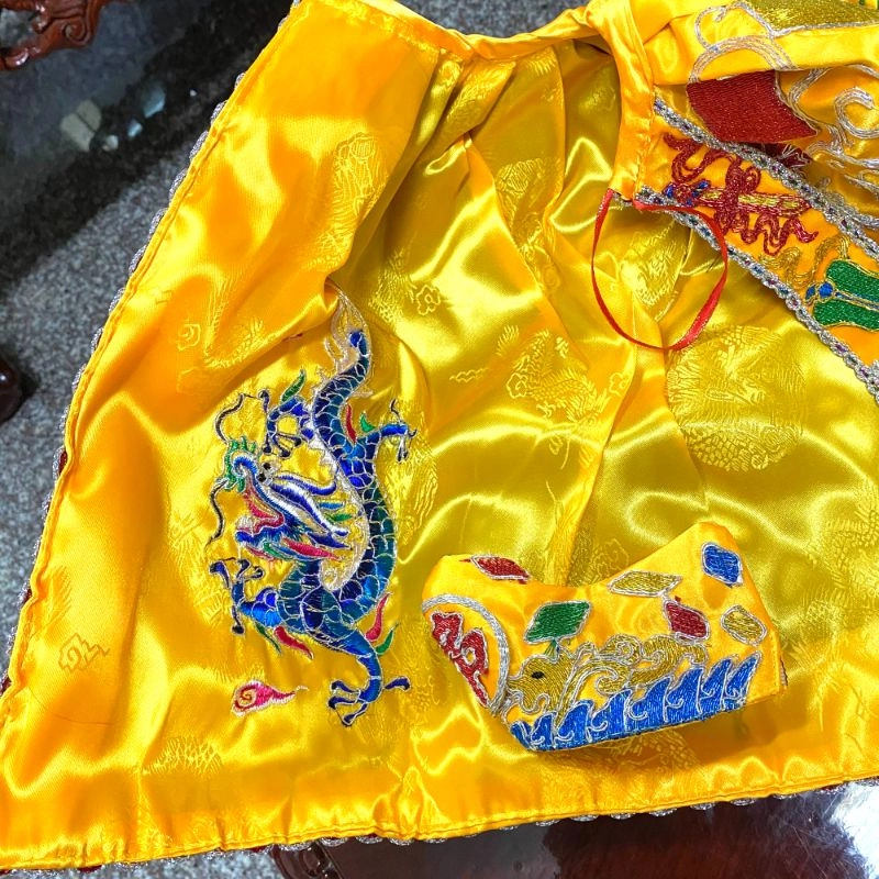 仿潮濟公衣(破衣)_黃