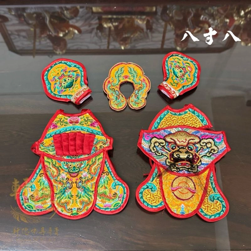 金繡線太子戰甲(八寸八)