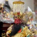 精細古體安金紙帽(3D)