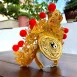 絨球安金紙帽