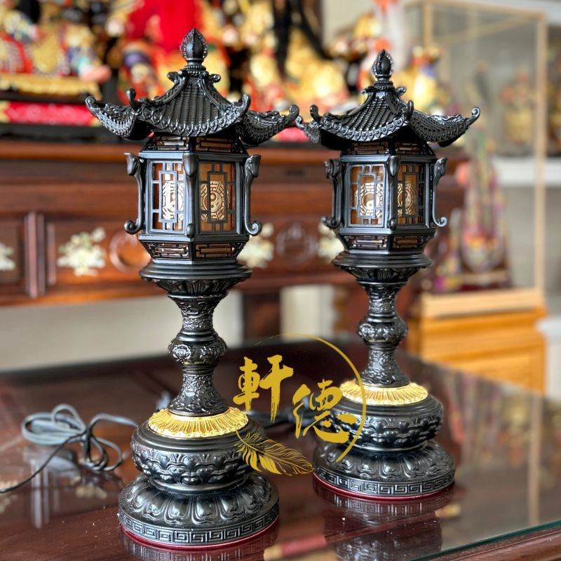 黑色宮廷燈- 一尺.尺三