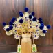 正銅咬鑽帽(厚銅)_雙色藍鑽