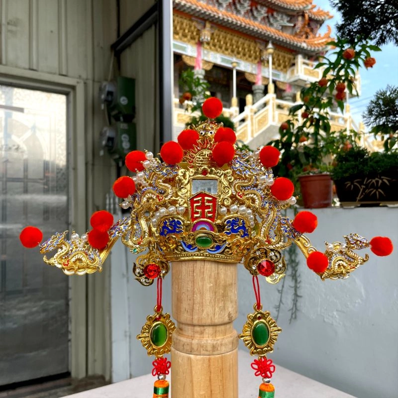 絨球安金紙帽