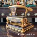 尺三托尺六踏獅-黑檀入