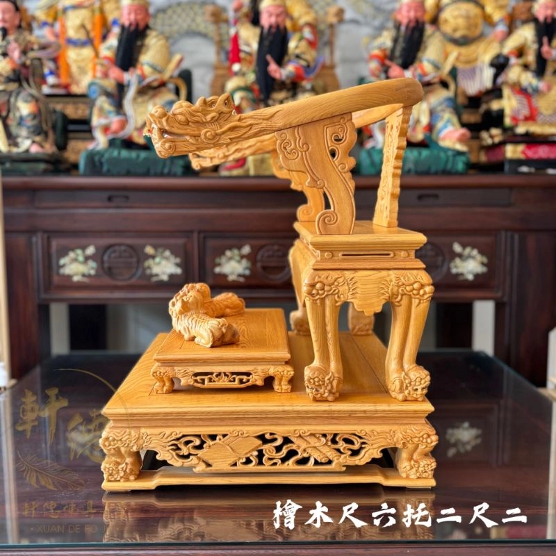 尺六托二尺二踏獅-檜木