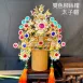 雙色水鑽帽