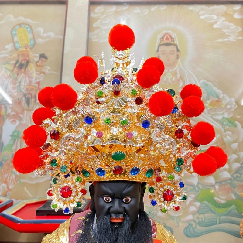 雙色水鑽帽