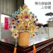 雙色水鑽帽