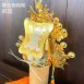雙色水鑽帽