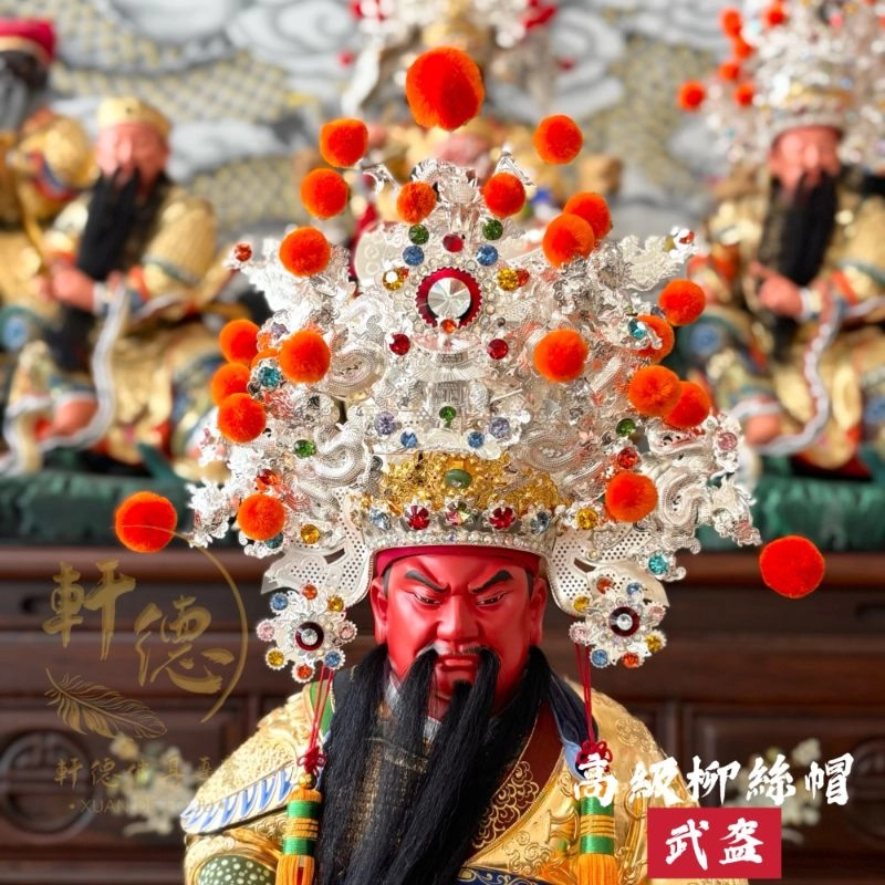 高級柳絲帽-銀色