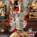 高級柳絲帽-銀色