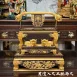 黑檀入尺三托兩尺-踏獅
