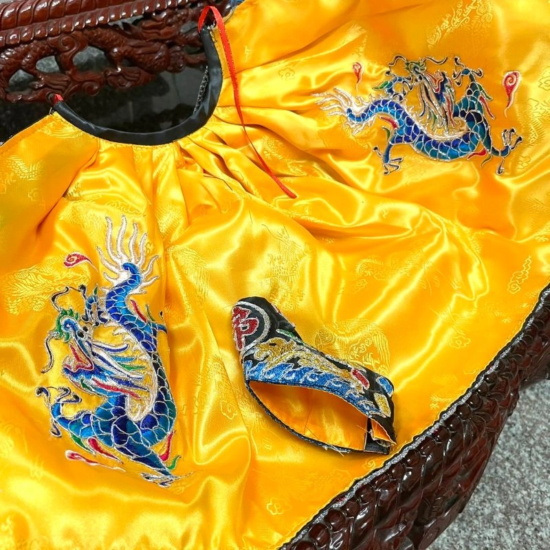 仿潮濟公衣(破衣)_黑